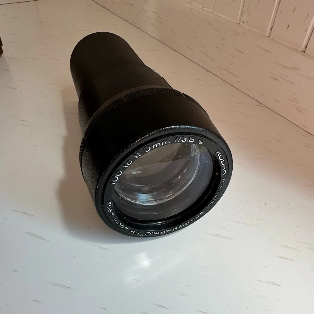 Kodak, Ektagraphic, FF Projection Zoom Lens, 100 To 150mm, f3.5, For Projector